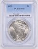 Picture of Peace Dollars PCGS MS63