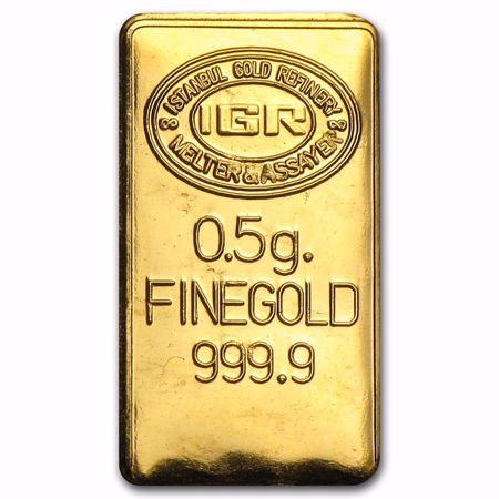 Picture for category .5 Gram Gold Bars