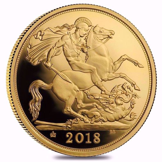 Picture of 2018 British Gold Sovereign Queen Elizabeth II