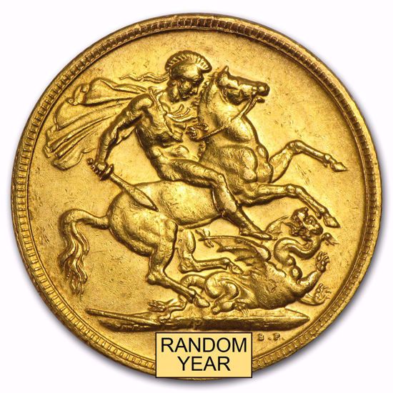 Picture of British Gold Sovereign King Edward
