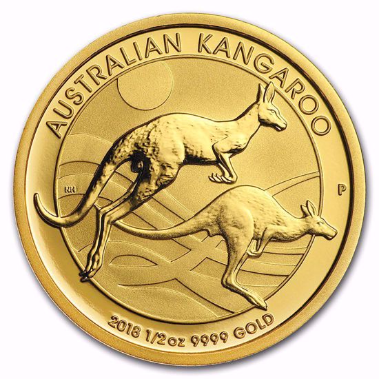 Picture of 2018 1/2 oz Australian Gold Kangaroo