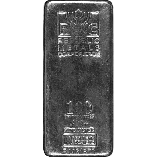 100-oz-republic-metals-corporation-silver-bar_obverse