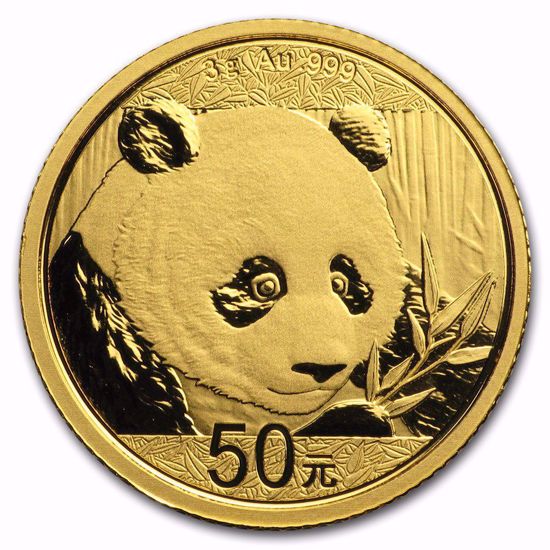 Picture of 2018 3 gr Chinese Gold Panda