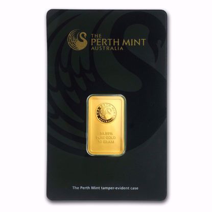 Picture of 10 gr Perth Mint Gold Bar