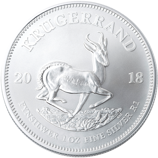 Picture of 2018 1 oz South African Silver Krugerrand