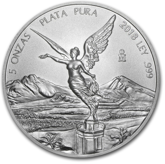 Picture of 2018 5 oz Mexican Silver Libertad