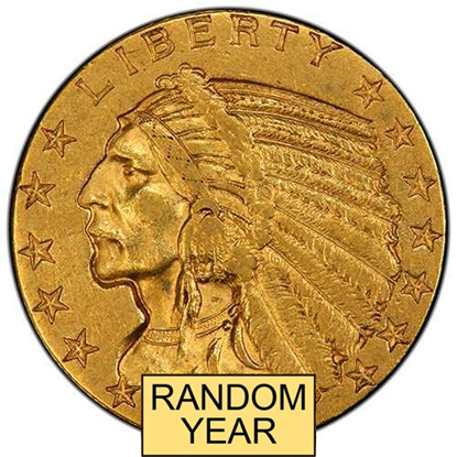 Picture of $5 Gold Indian XF (1908-1929) (Random Year)