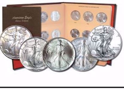 Picture of 1986-2019 Complete Silver Eagle Date Set Brilliant Uncirculated