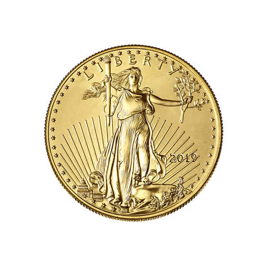 Picture of 2019 1/2 oz American Gold Eagle