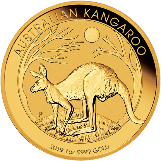 Picture of 2019 1 oz Australian Gold Kangaroo
