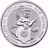 Picture of 2020 2 Oz Silver Queens Beast White Lion of Mortimer