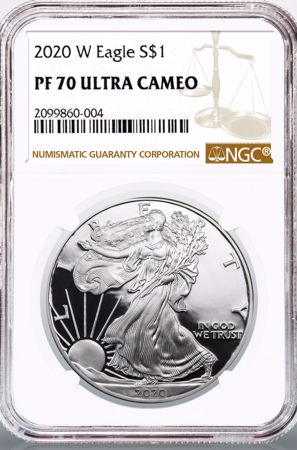 Picture for category Certified Silver American Eagles