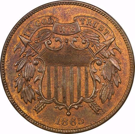Picture for category Two Cent Piece (1864-1873)