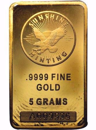 Picture for category 5 Gram Gold Bars