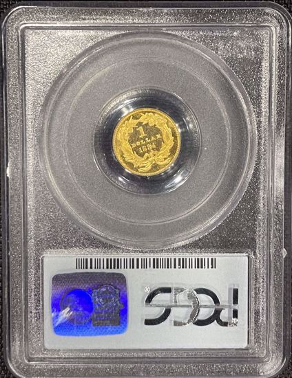 Picture of 1884 Gold Dollar PR66 PCGS HW Bass Collection