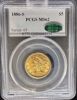 Picture of 1886-S $5 Liberty MS62 PCGS CAC