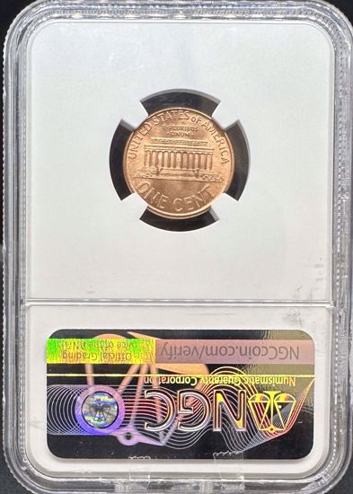 Picture of 1995 DDO Lincoln Cent MS68+RD NGC CAC
