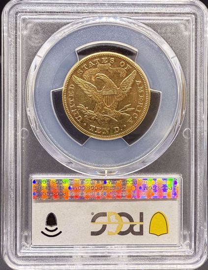 Picture of 1876-CC $10 Liberty AU55 PCGS