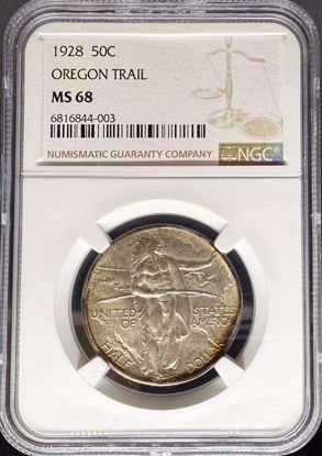 Picture of 1928 Oregon Trail MS68 NGC