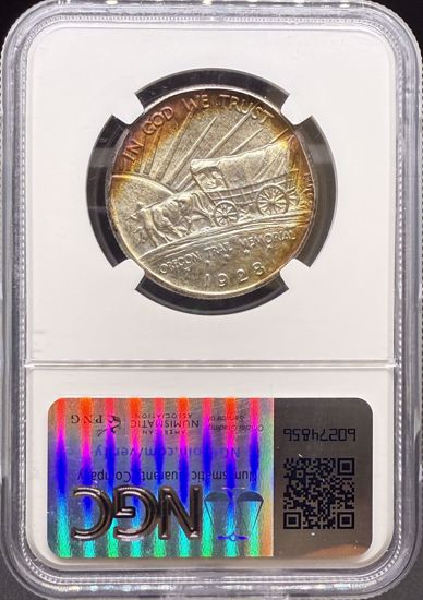 Picture of 1928 Oregon Trail MS68 NGC